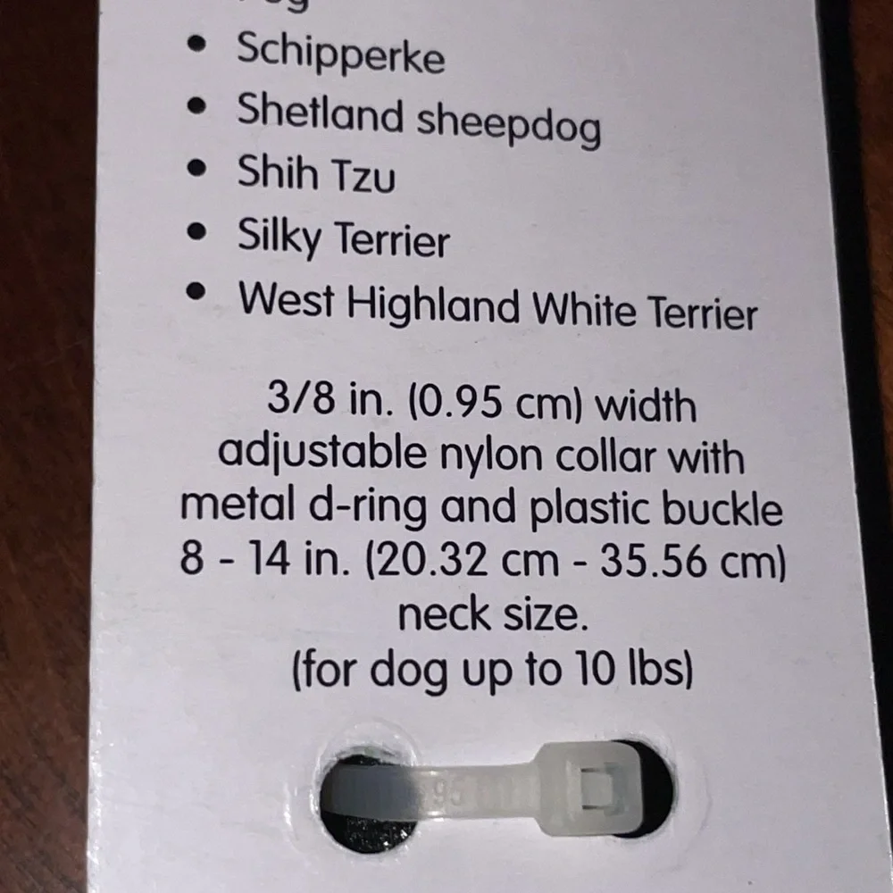 Lot of 3 Small 8-14” Peerless Pet Small Breed Dog Collar & 1 XS 6-8” Li’l Pets